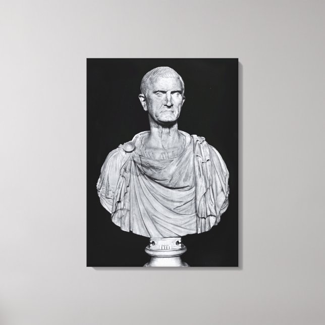 Impressão Em Tela Busto de Marcus Licinius Crassus (Frente)