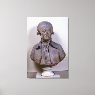Impressão Em Tela Busto de Marie Jean Antoine Nicolas