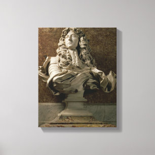 Impressão Em Tela Busto do retrato de Louis XIV (1638-1715), 1665,
