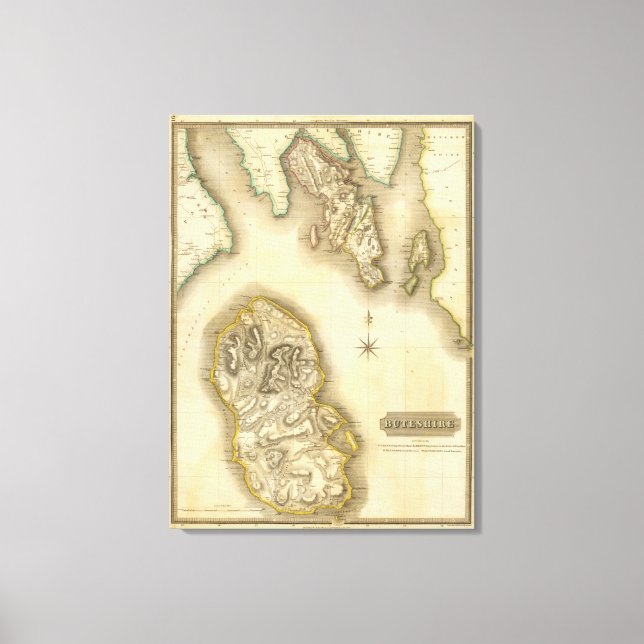 Impressão Em Tela Buteshire (Frente)