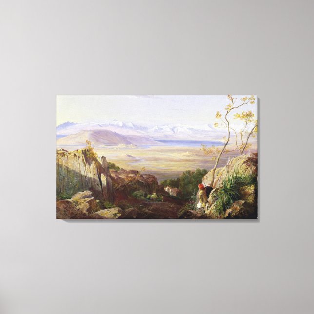 Impressão Em Tela Butrinto, Albânia (petróleo na canvas) (Frente)