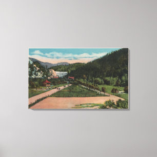 Impressão Em Tela Butte, MT - Vista do Parque de Recursos de Bacia C