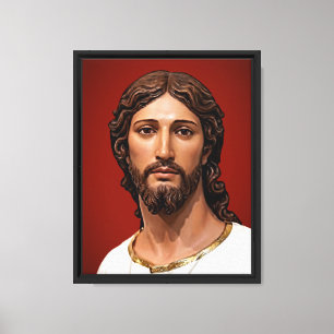 Impressão Em Tela Cabeça de Cristo por Mark Edward Westerfield após