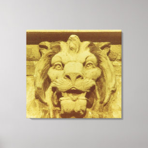 Impressão em tela - Cabeça de Leão