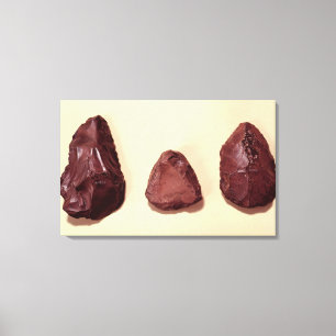 Impressão Em Tela Cabeças de machado do sílex