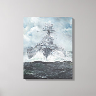 Impressão Em Tela Cabeças de madeira para Bismarck, 23 de maio de 19