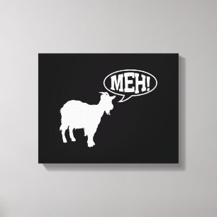 Impressão Em Tela Cabra Meh