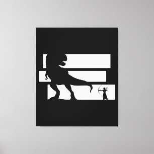 Impressão Em Tela Caça com Arco a Dinossauros Fantasia Arquearia