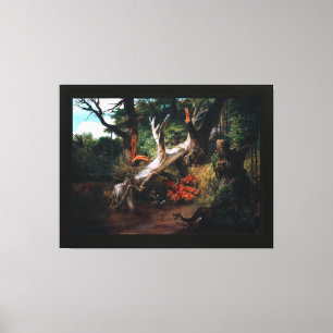Impressão Em Tela Caça nos pantins por Horace Vernet