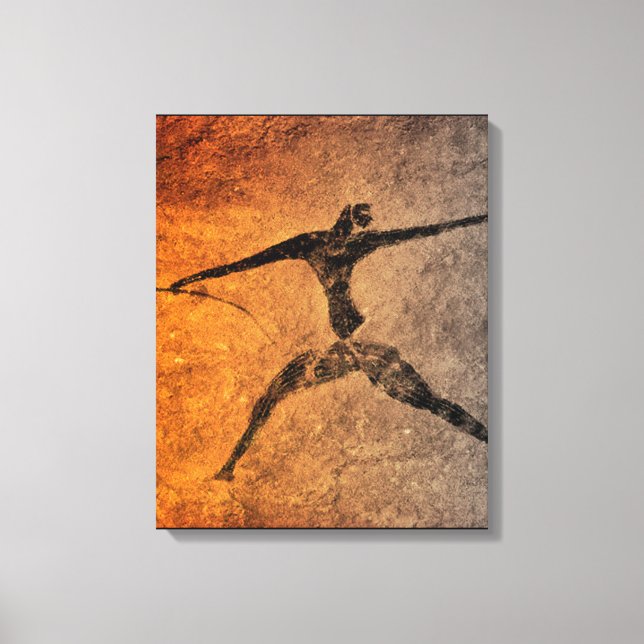 Impressão Em Tela Caçador de Lascaux (Frente)