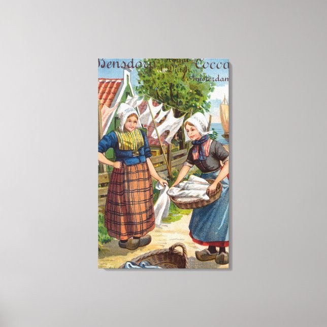 Impressão Em Tela Cacau Holandês Real de Bensdorp (Frente)