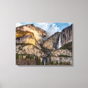 Impressão Em Tela Cachoeira de Yosemite cênica, Califórnia