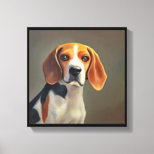 Impressão Em Tela Cachorro Beagle-Harrier