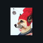 Impressão Em Tela Cachorro de esqui<br><div class="desc">Entretenimento e lazer</div>