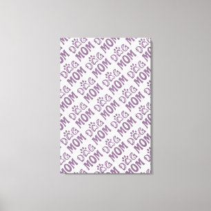 Impressão Em Tela Cachorro Mãe