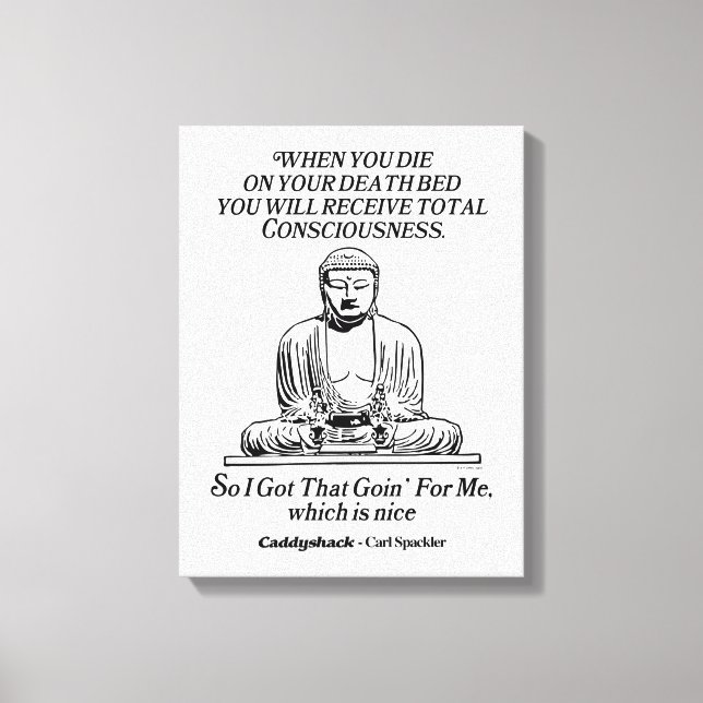 Impressão Em Tela Caddyshack Eu Tenho Isso Para Mim (Frente)