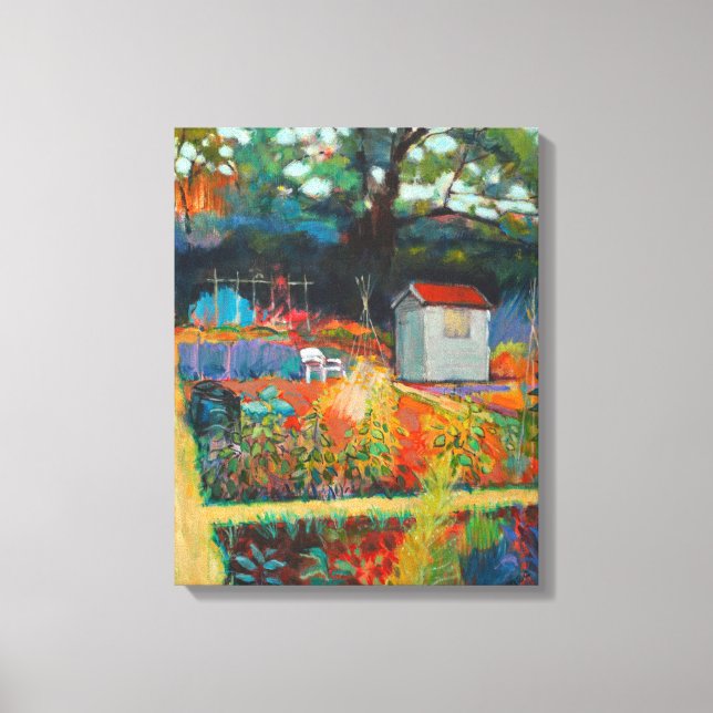 Impressão Em Tela Cadeira branca (Frente)