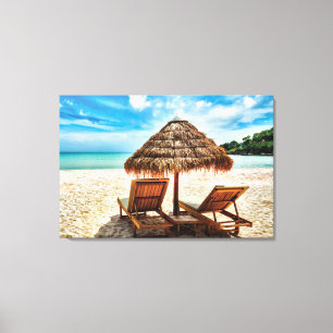 Impressão Em Tela Cadeiras de solteiro no travesseiro decorativo de