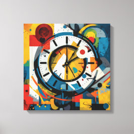 Impressão Em Tela Cadre art abstrait