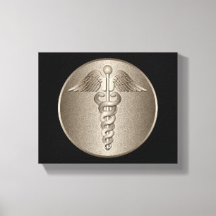 Impressão Em Tela Caduceus da DM