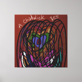 Impressão Em Tela Caged Heart