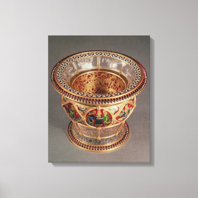 Impressão Em Tela Caixa com plique-a-jour e cloisonne (Frente)