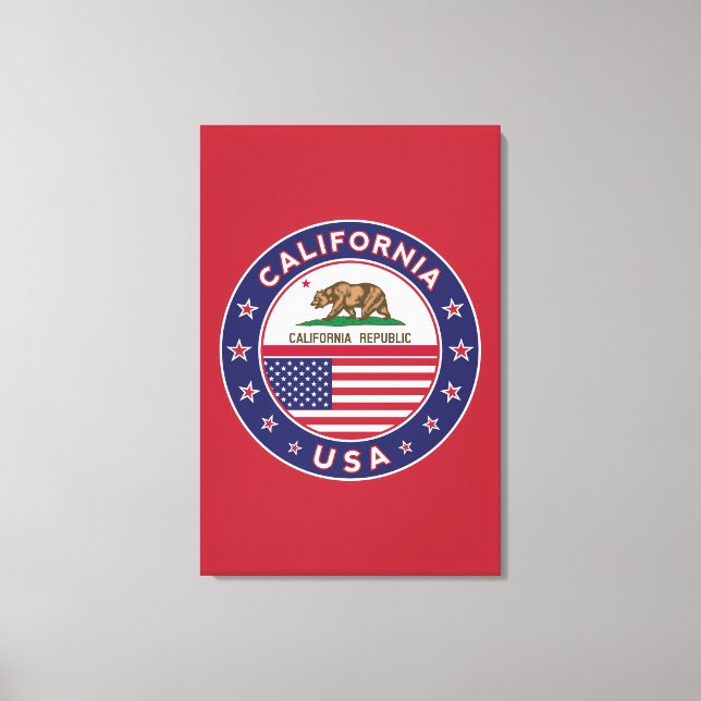 Impressão Em Tela California (Frente)