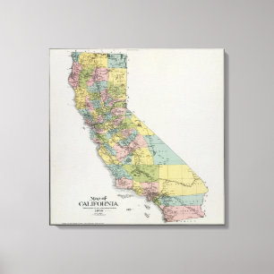 Impressão Em Tela Califórnia 3
