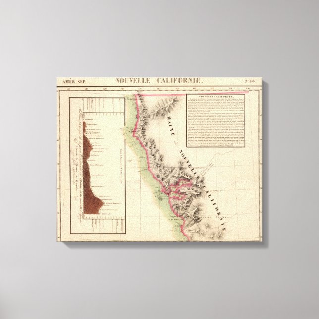 Impressão Em Tela Califórnia 46 (Frente)