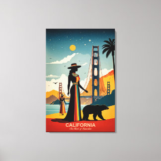 Impressão Em Tela Califórnia: O Coração da Inovação