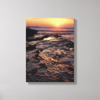 Califórnia, San Diego, La Jolla, Pôr do sol sobre