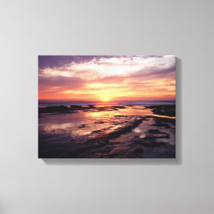 Impressão Em Tela Califórnia, San Diego, Sunset Cliffs, Pôr do sol 3