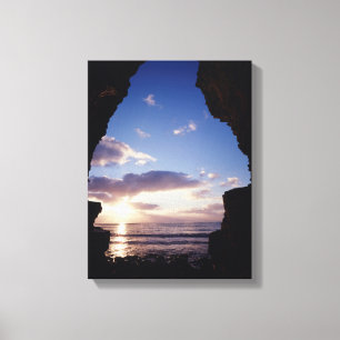 Impressão Em Tela Califórnia, San Diego, Sunset Cliffs, Sunset 5