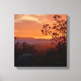 Impressão Em Tela Califórnia Sunset