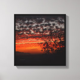 Impressão Em Tela Califórnia Sunset