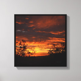 Impressão Em Tela Califórnia Sunset