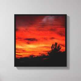 Impressão Em Tela Califórnia Sunset