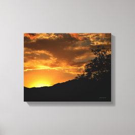 Impressão Em Tela Califórnia Sunset