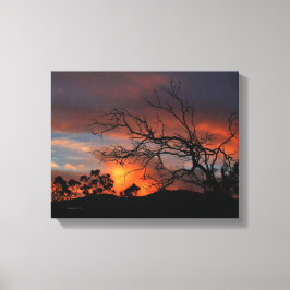 Impressão Em Tela Califórnia Sunset