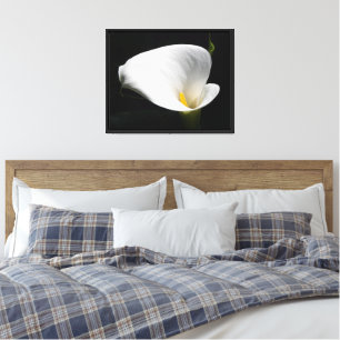 Impressão Em Tela Calla Lily Floral Branca Foto