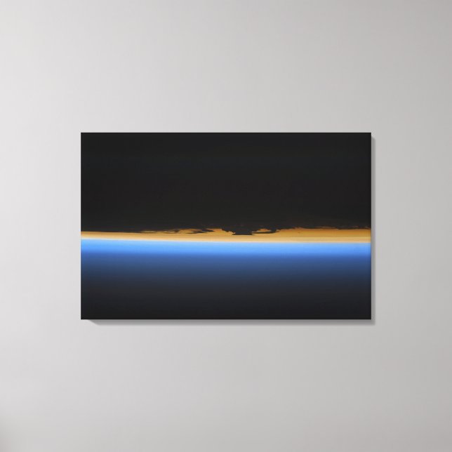 Impressão Em Tela Camadas da atmosfera terrestre (Frente)