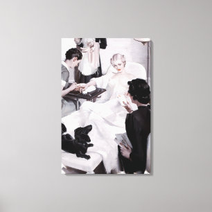 Impressão Em Tela Câmaras de Charles Edward: Manicure