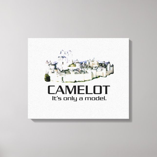 Impressão Em Tela Camelot (Frente)
