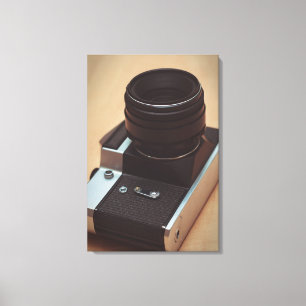 Impressão Em Tela Câmera Vintage