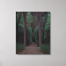 Caminho num Parque (por Santiago Rusiñol)