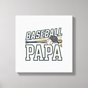Impressão Em Tela Camisa de desenho de gravura vintage de papai de b