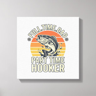 Impressão Em Tela Camisa de pesca engraçada para pai vintage design