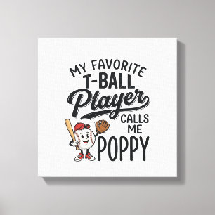 Impressão Em Tela Camisa do Projeto Eu Sou o Poppy do Jogador Favori