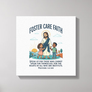 Impressão Em Tela Camiseta Gráfica Adoção de Jesus Cuidados Cristãos