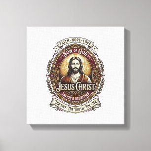 Impressão Em Tela Camiseta Gráfica Jesus Antiguidades Relíquia Arte 
